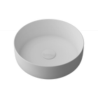Allure Vessel Basin NTH Ceramic 360 Matte White