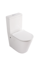 Back To Wall Rimless Toilet Suite S&P Trap Gloss White