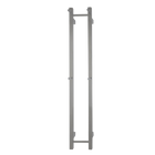 Towel Rail Heated 200X1400 Brushed Nickel