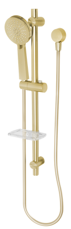 Rail Shower Brushed Gold
