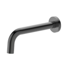 Bath/Basin Outlet Curved 200 Brushed Gun Metal