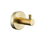Round Robe Hook Brushed Gold