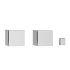 Single Entry Shower Screen Fitting Kit Brushed Nickel