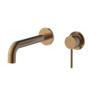 Wall Basin Set Curved 190 Brushed Copper