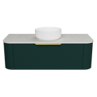 Vanity Wall Hung 1200 Centre WG Basin SilkSurface AC Top