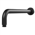 Shower Arm only Curved 400 Matte Black