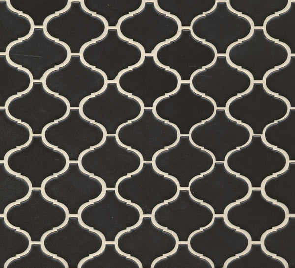 Lantern Black Gloss Mosaic