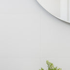 White Satin Tile - lifestyle view