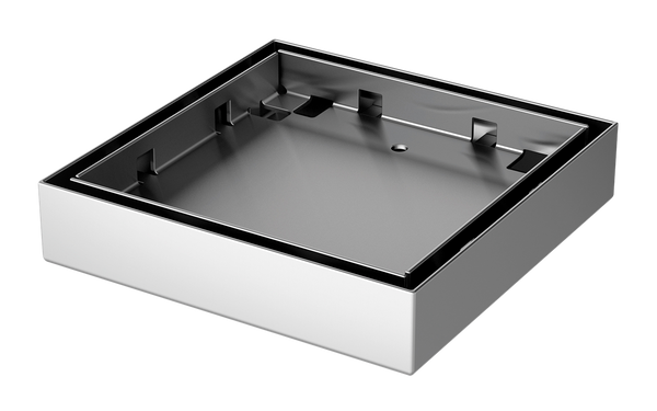 SS Point Drain Tile Insert 100x100 90 Out