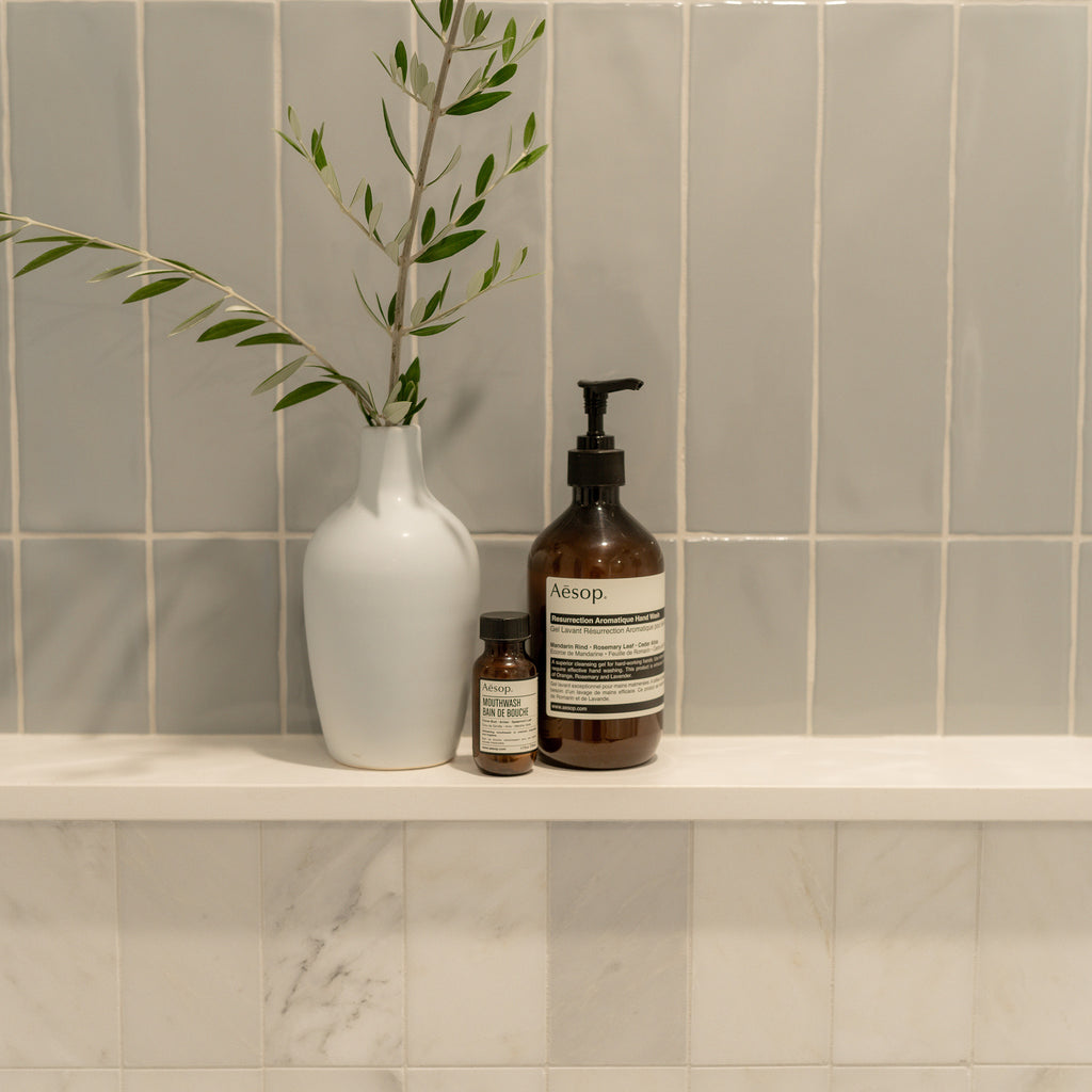 Natural Calacatta Honed - lifestyle view