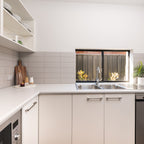 Ice Grey Satin Tile - lifestyle view