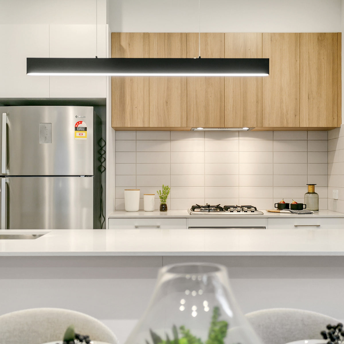 Ice Grey Satin Tile - lifestyle view