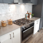 Carrara White Gloss Tile - lifestyle view