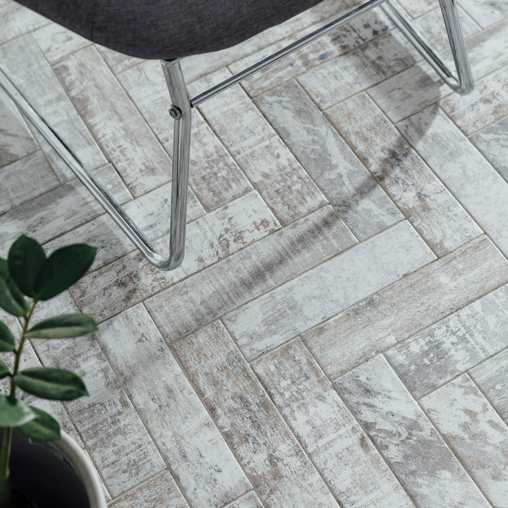 Kuni Grey Matt Tile - lifestyle view