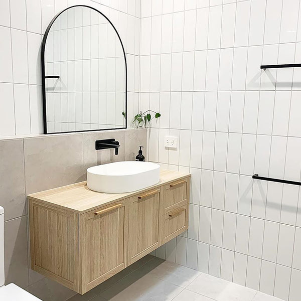 White Matt Tile - lifestyle view