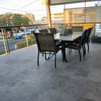 Grey Extra Textured Tile - lifestyle view