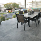 Grey Extra Textured Tile - lifestyle view