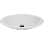 Vessel Basin NTH Stone 600X350 Matte White