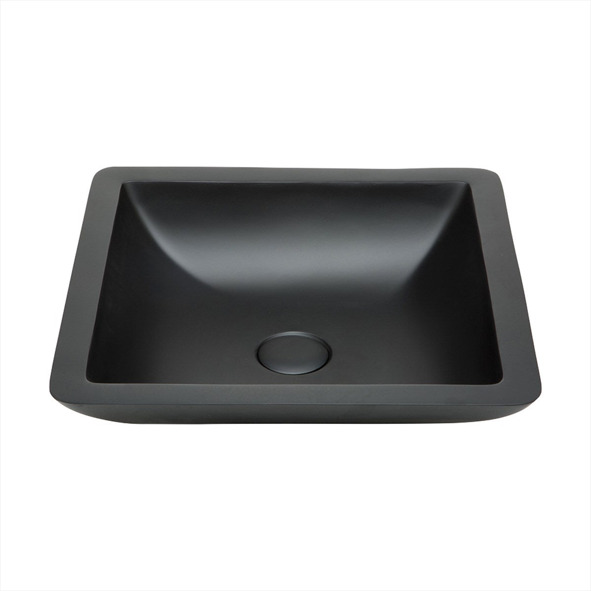 Vessel Basin NTH Stone 420X420 Matte Black