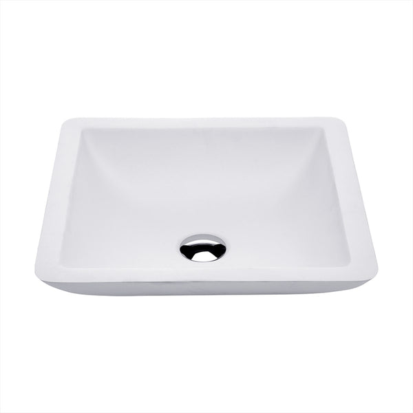 Vessel Basin NTH Stone 420X420 Matte White