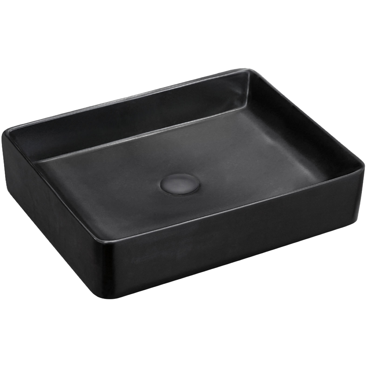 Vessel Basin NTH Ceramic 510X405 Matte Black