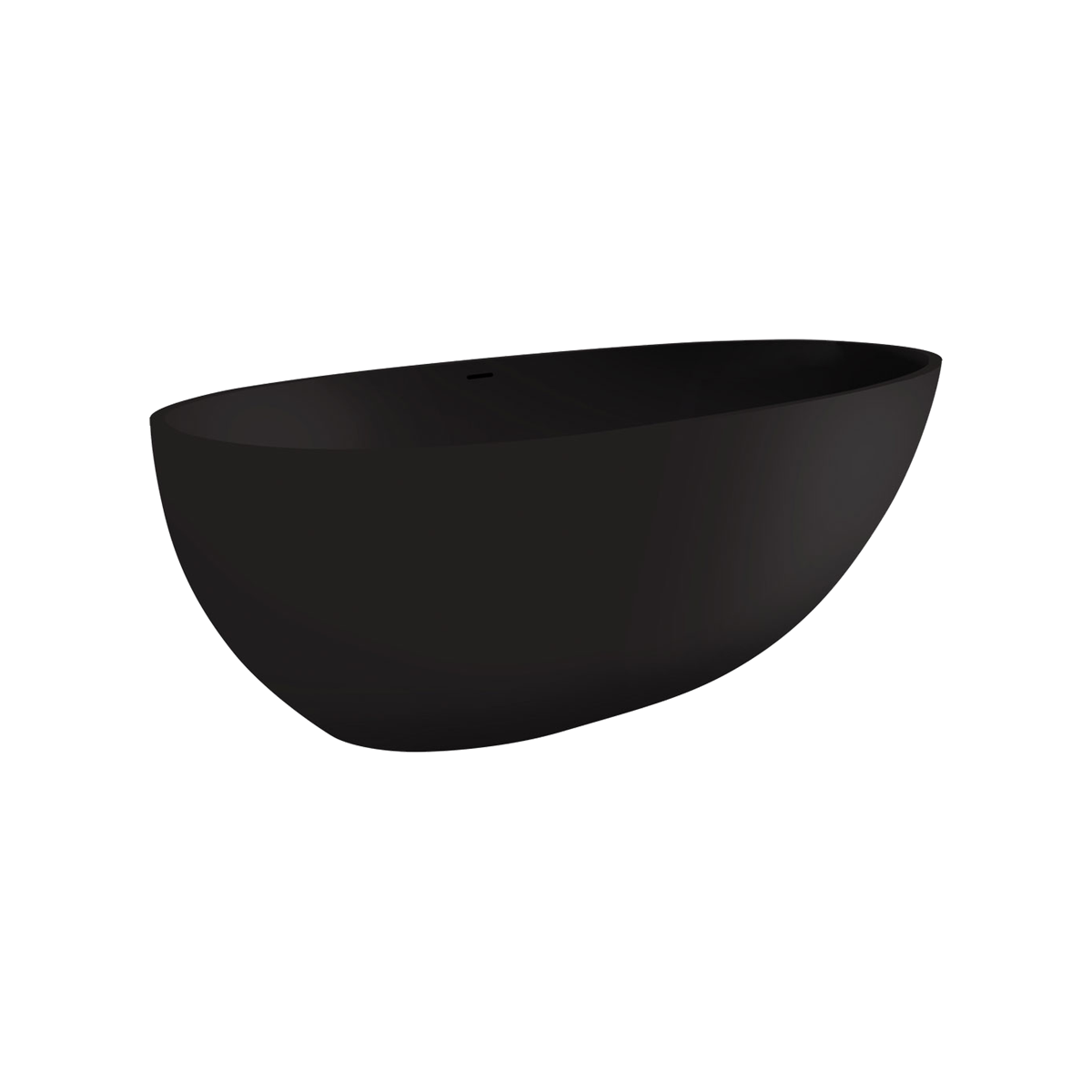 Free Standing Bath Stone 1700 Matte Black