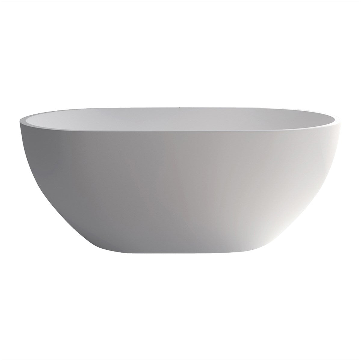 Free Standing Bath Stone 1400 Matte White