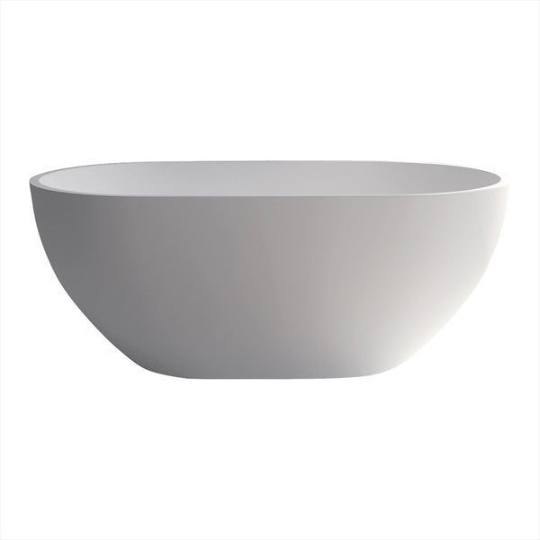 Free Standing Bath Stone 1400 Matte White