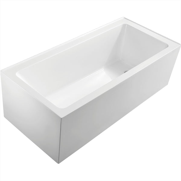 Free Standing Bath Acrylic 1650 Gloss White