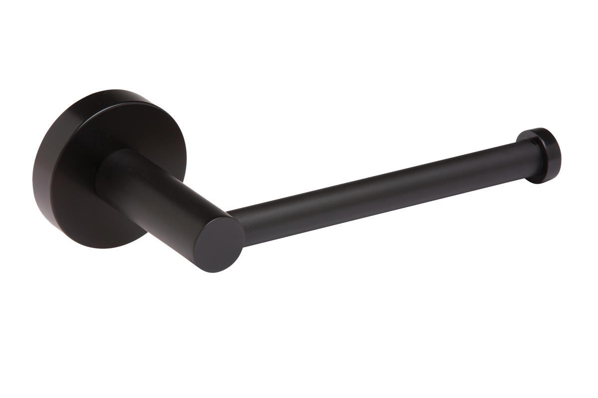 Toilet Roll Holder Matte Black