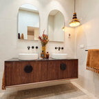 Greige Textured Tile - lifestyle view