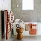 Greige Textured Tile - lifestyle view
