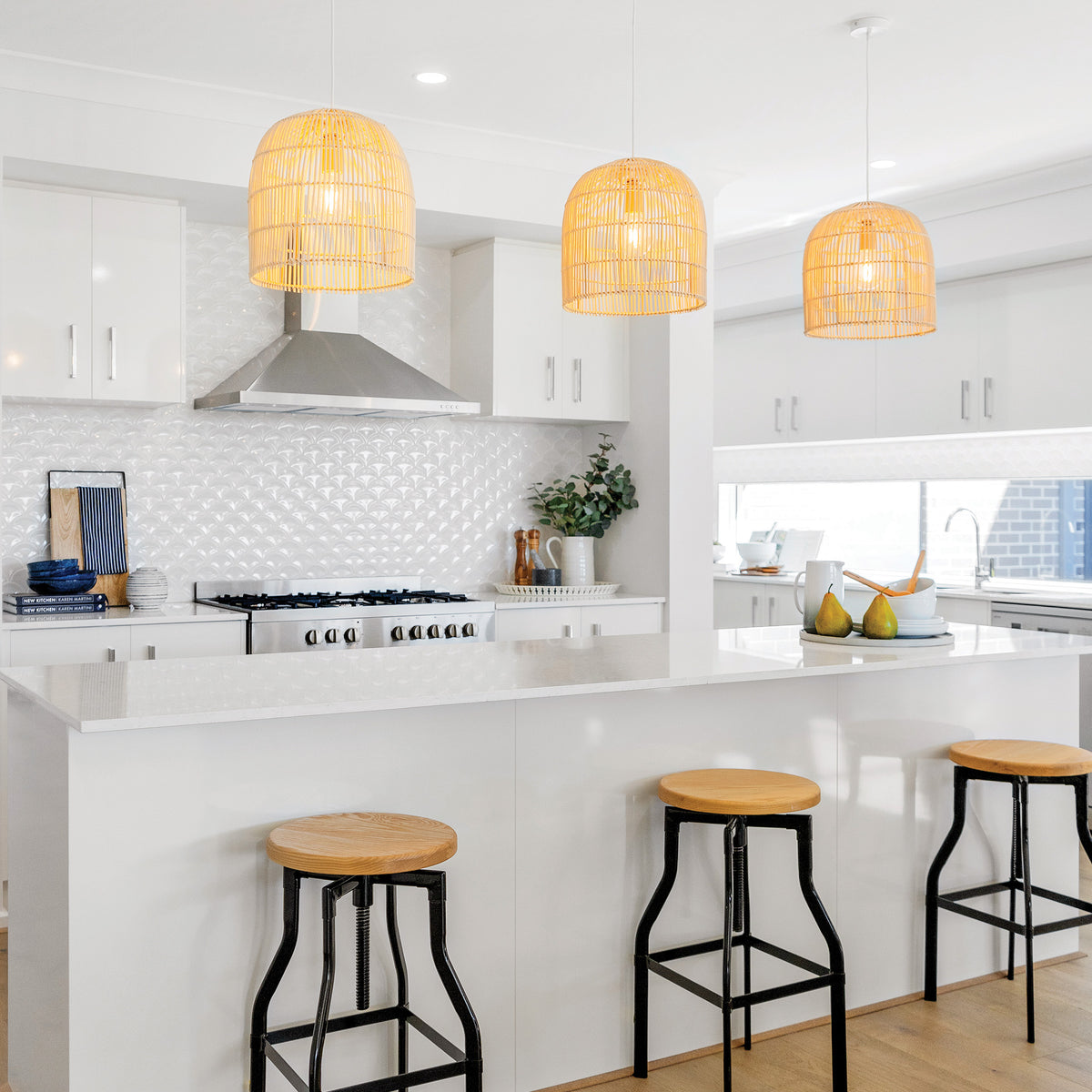 White Gloss Mosaic - lifestyle view