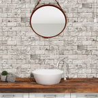 Wood White Matt Tile - lifestyle view