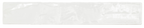 York Super White Slim Structured Gloss Tile