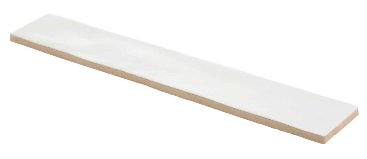 Super White Slim Structured Matt Tile