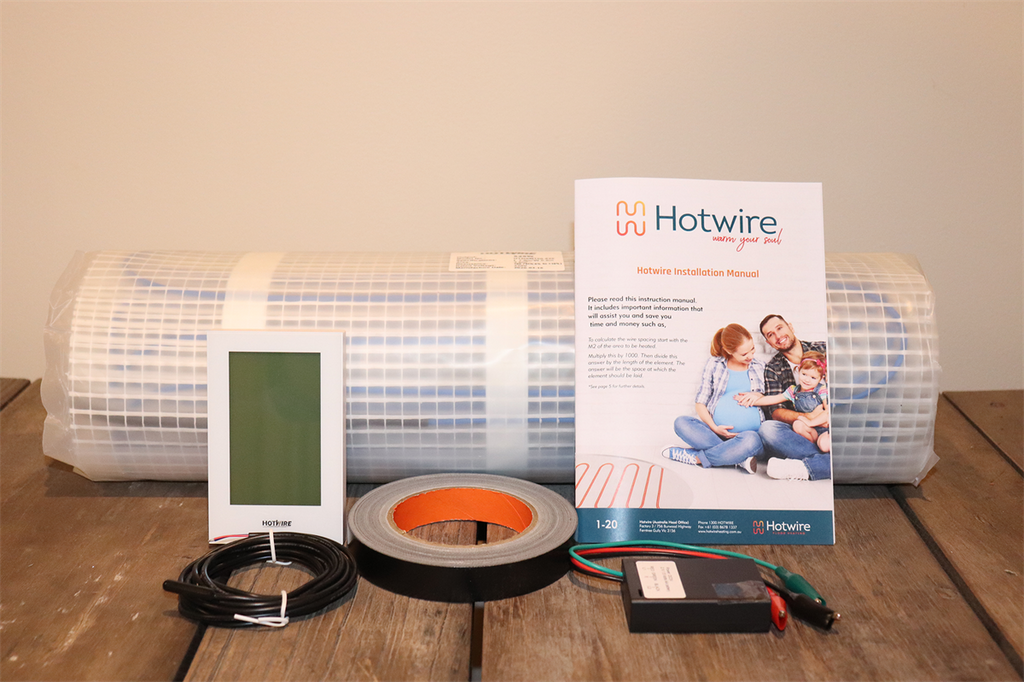 UTH Mat 6m2 900W incl Thermostat