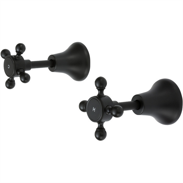 Wall Top Assembly Matte Black