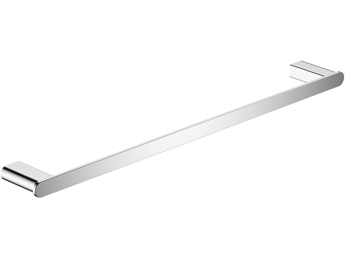 Towel Rail Single 600 Chrome