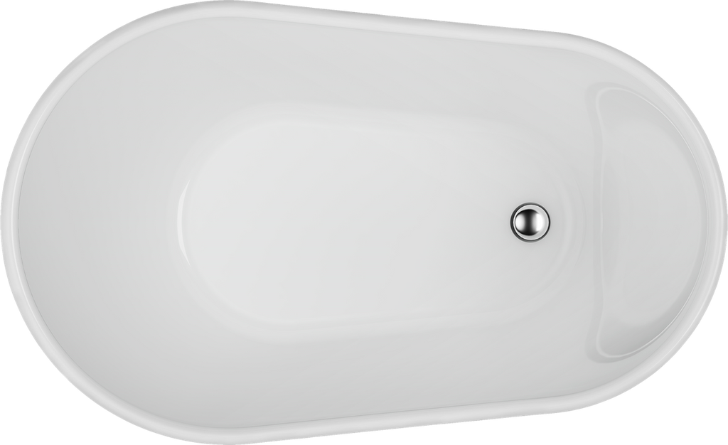Free Standing Bath Acrylic 1300 Gloss White
