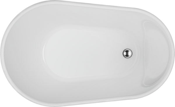 Free Standing Bath Acrylic 1300 Gloss White
