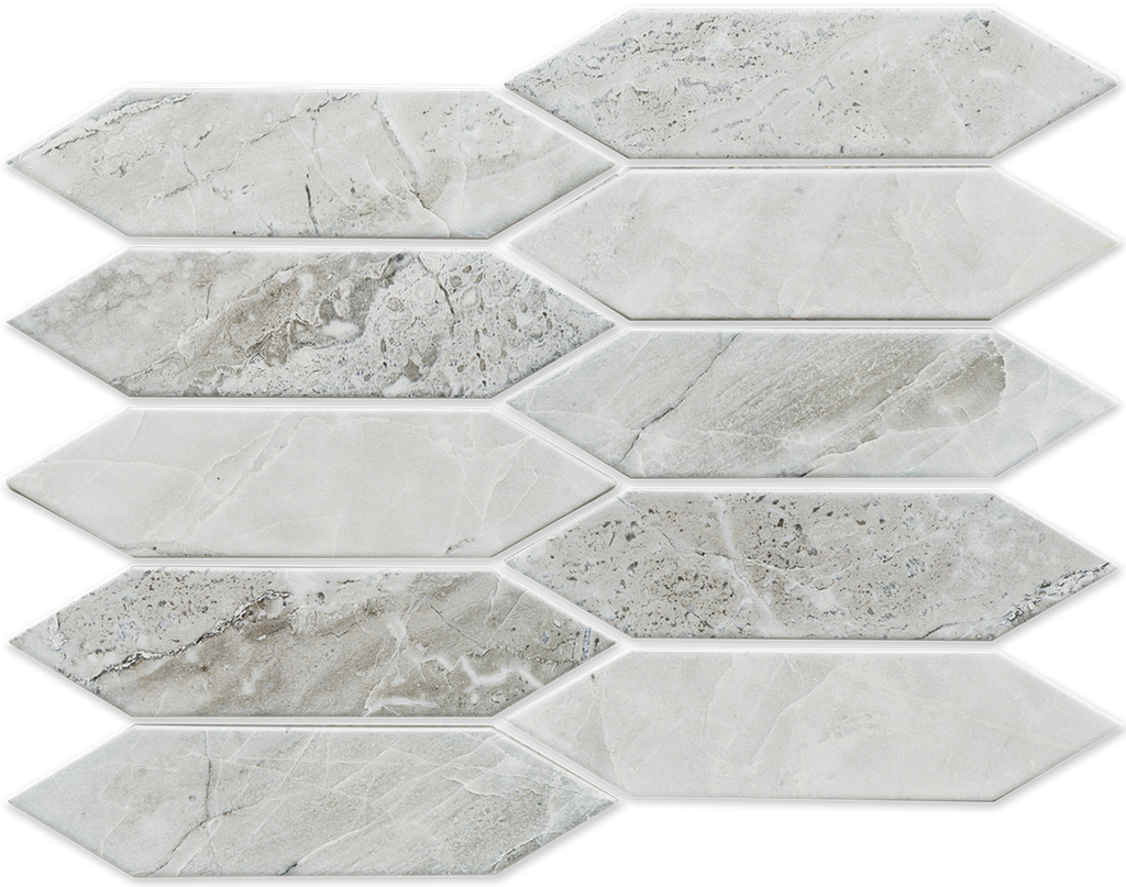 Picket Grigio Matt Mosaic