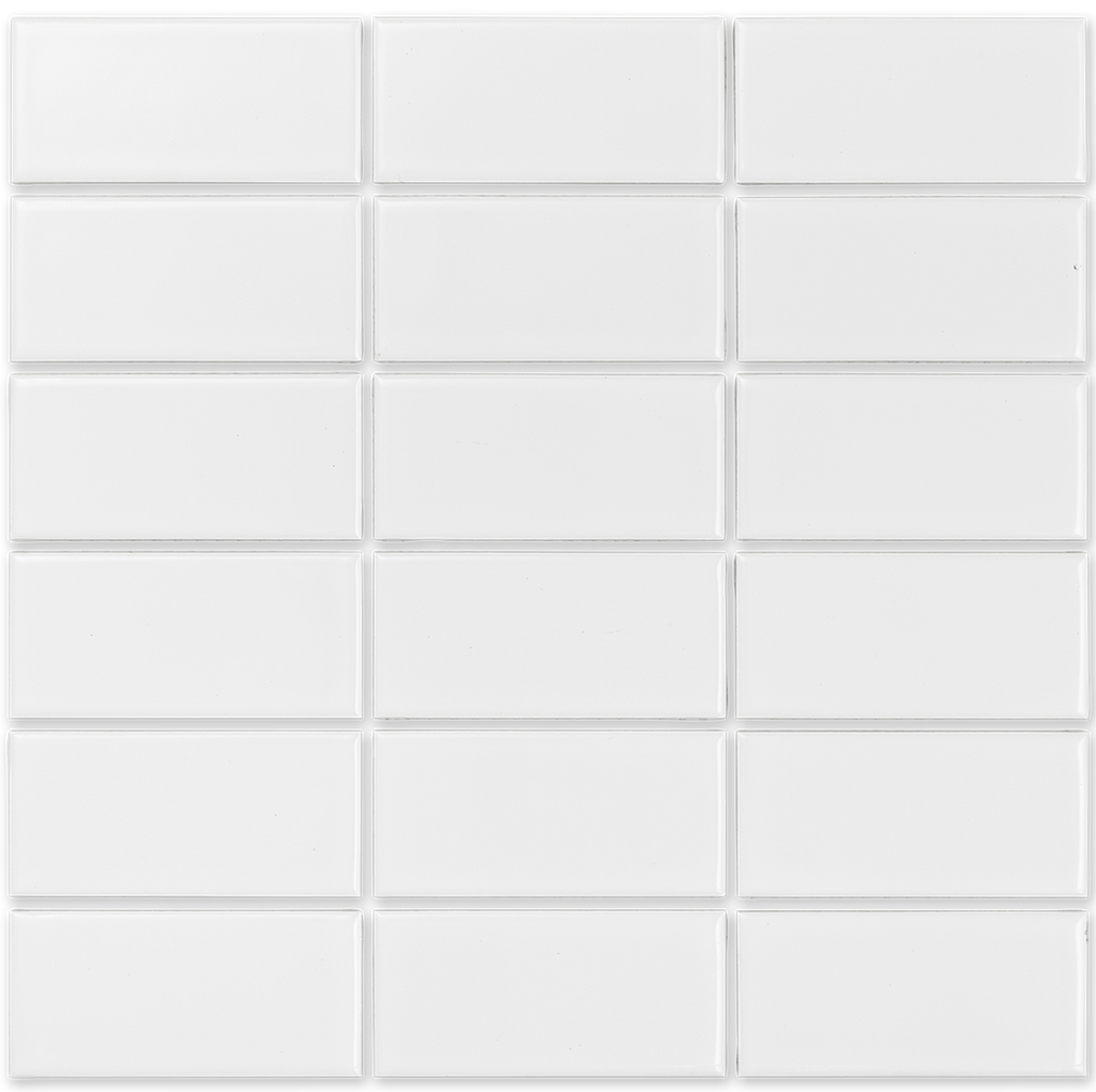 City White Gloss Mosaic