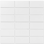 City White Gloss Mosaic