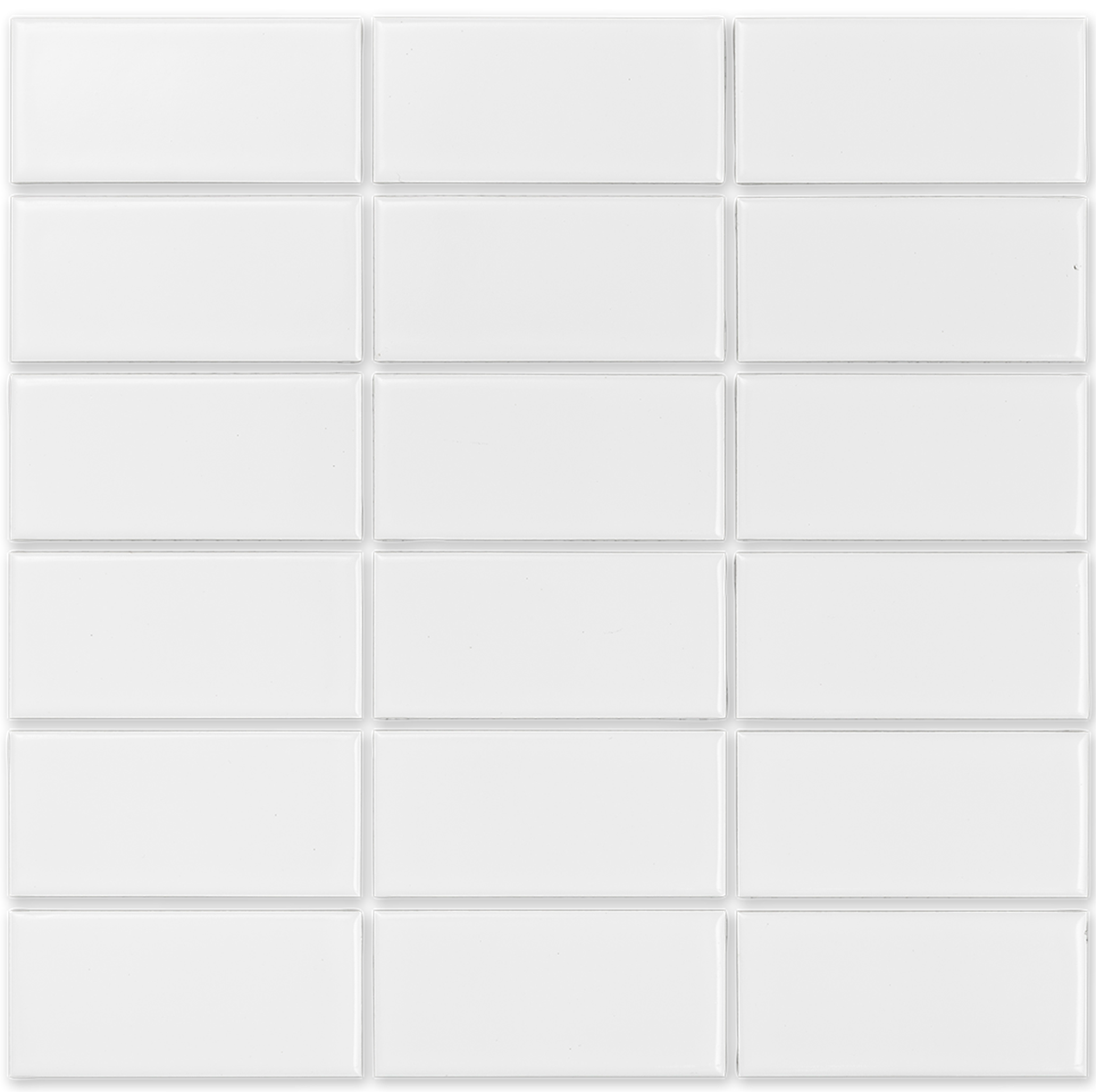 City White Gloss Mosaic