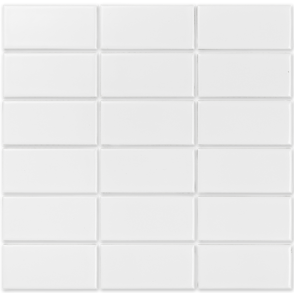 City White Gloss Mosaic