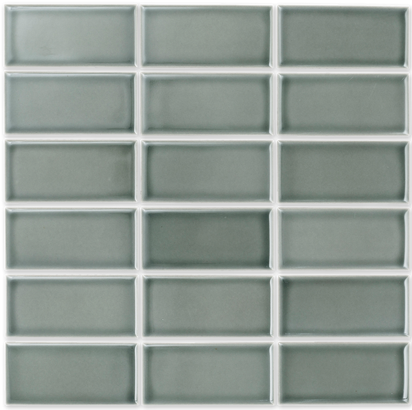 City Green Gloss Mosaic