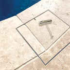 Pool Access cover kit 342mmx17-22mm - lifestyle view