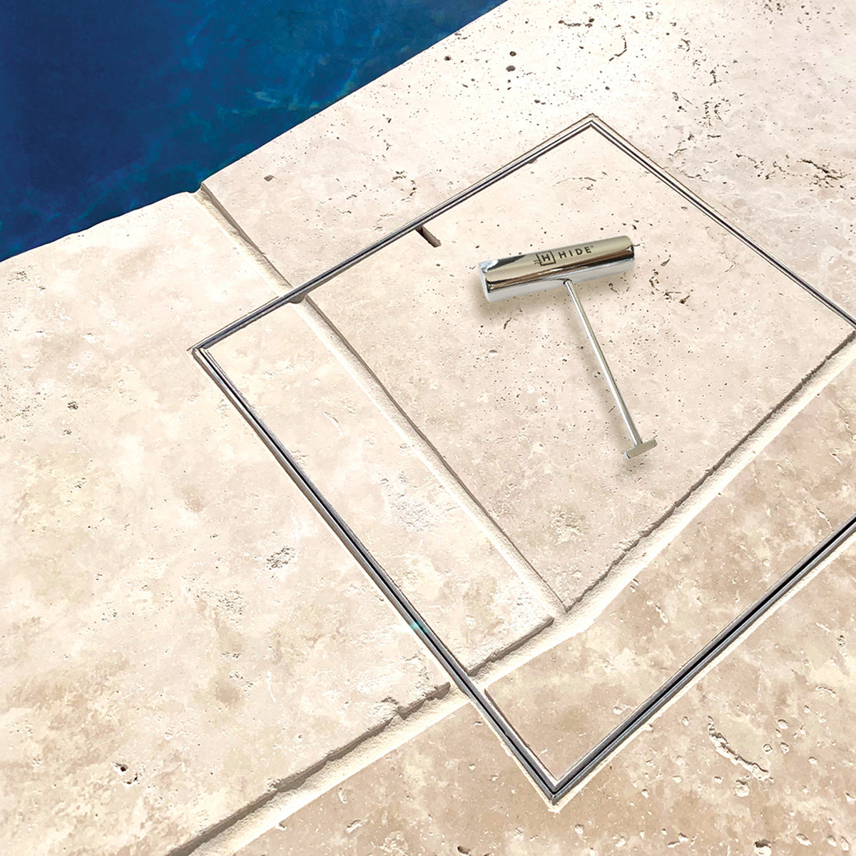 Pool Access cover kit 342mmx17-22mm - lifestyle view