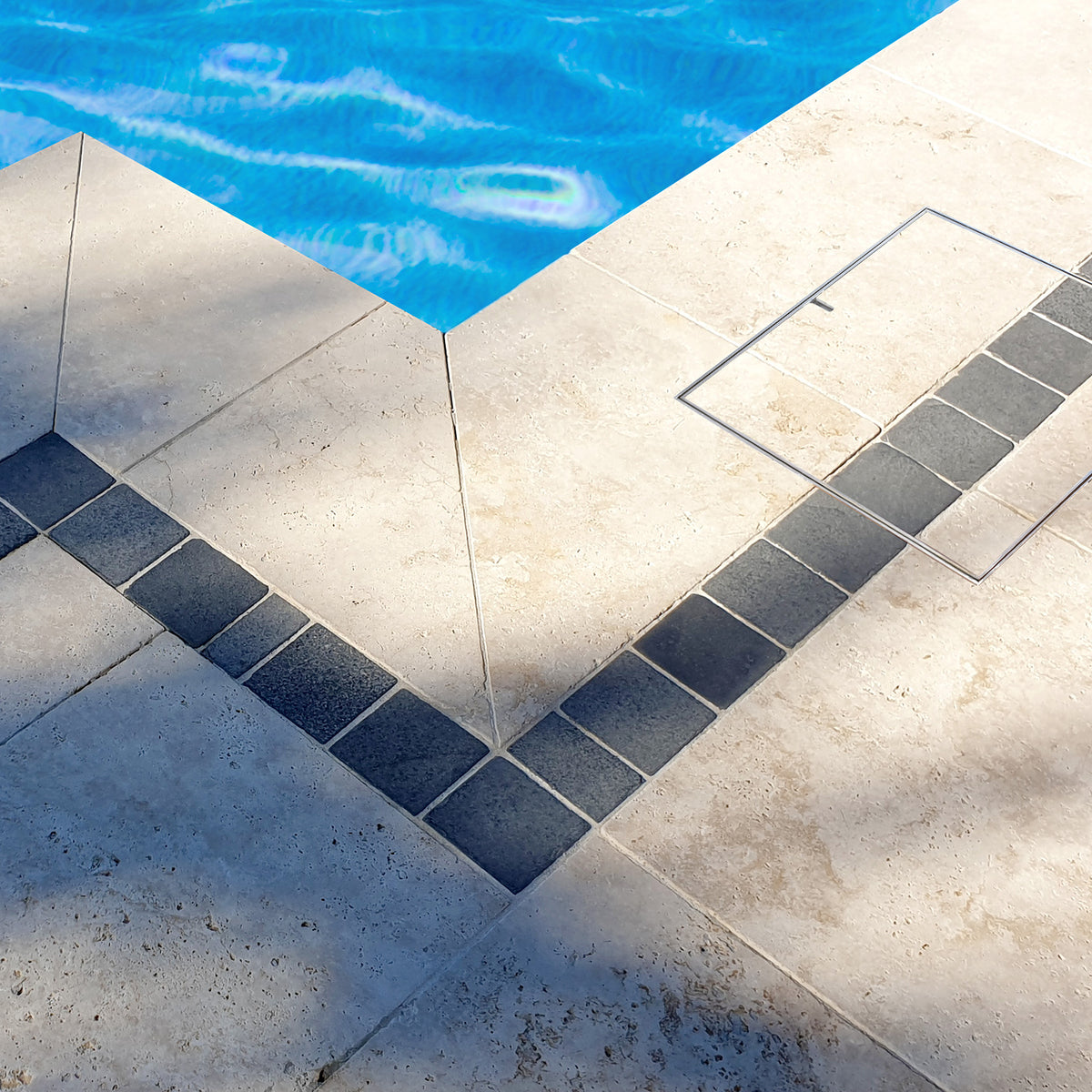 Pool Access cover kit 342mmx35-42mm - lifestyle view